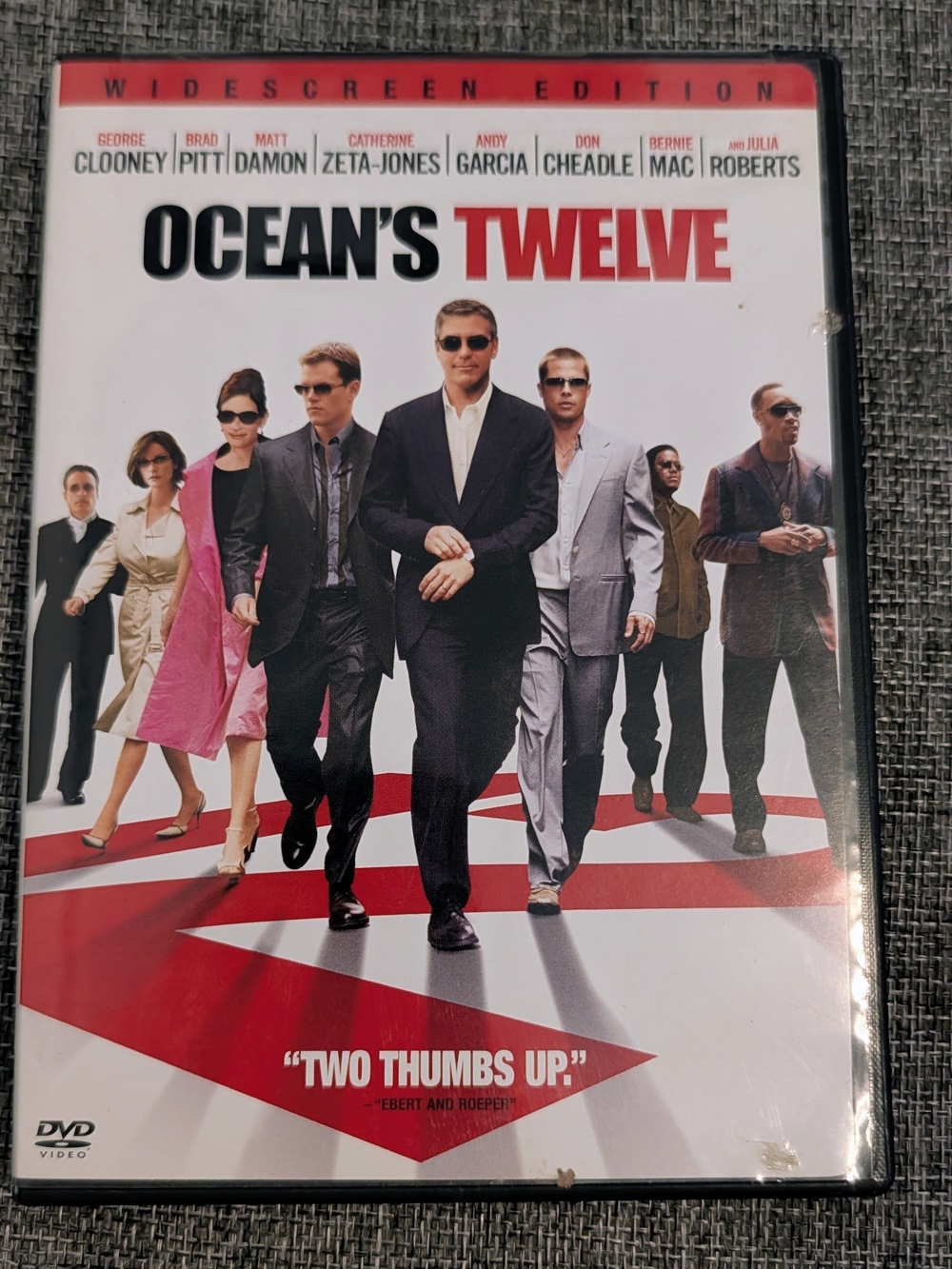 Ocean's Twelve DVD Widescreen Edition Movie